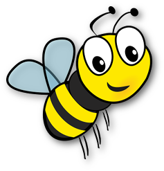 Rysunek pszczółki - symbol grupy nr 2