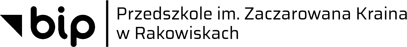 Logotyp Biuletynu Informacji Bublicznej z napisem Przedszkole im. Zaczarowana Kraina w Rakowiskach