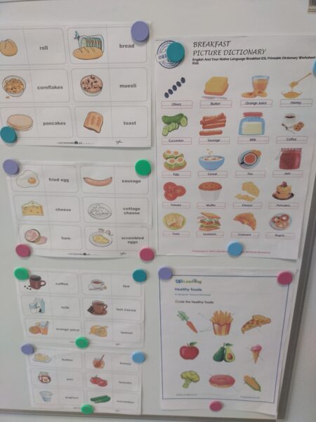 Skrzaty poznają zdrowe i niezdrowe produkty