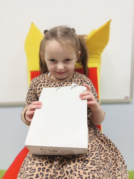 Matyldzia w dniu swoich urodzin