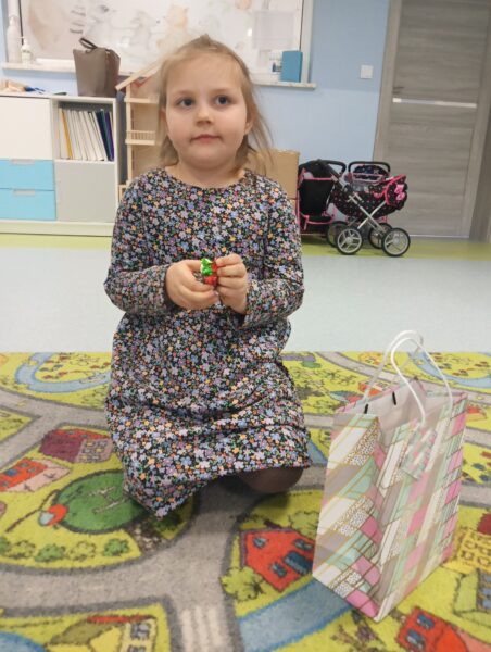 Marcelinka w dniu urodzin