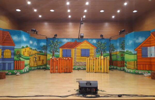 Scena główna auli Akademii Bialskiej.