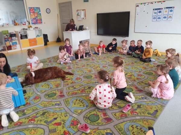 Dogoterapia w Motylkach.