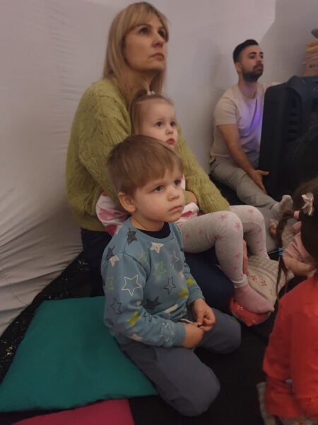 Motylki w planetarium