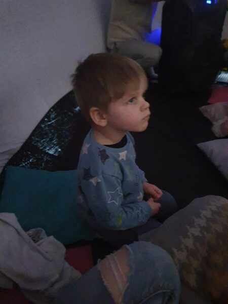 Motylki w planetarium