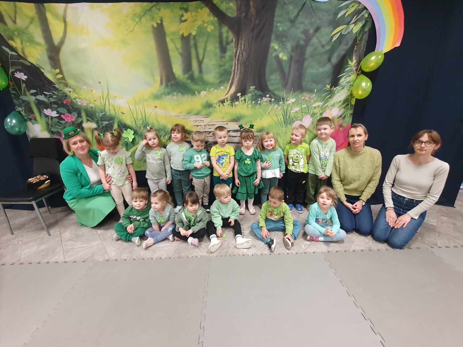 Motylki podczas Dnia św. Patryka