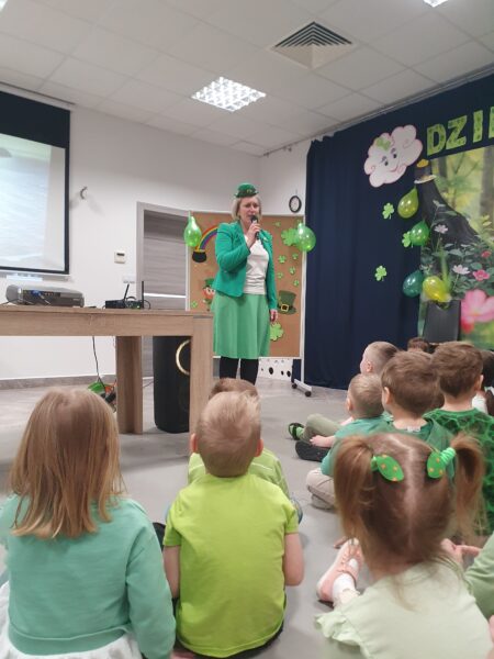 Motylki podczas Dnia św. Patryka