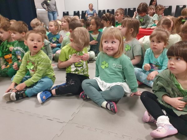 Motylki podczas Dnia św. Patryka