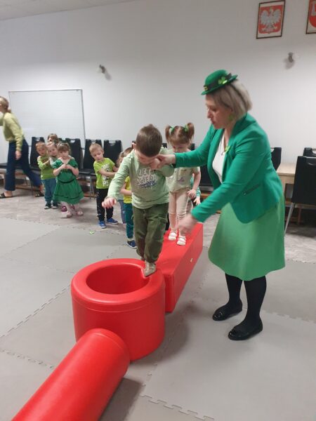 Motylki podczas Dnia św. Patryka