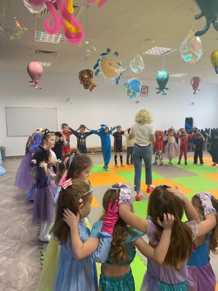 Przedszkolaki w podwodnym świecie