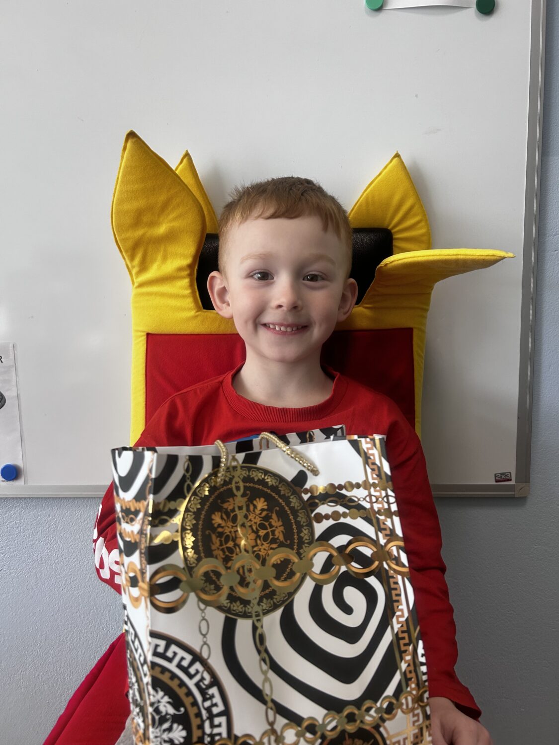 Marcel w dniu swoich urodzin