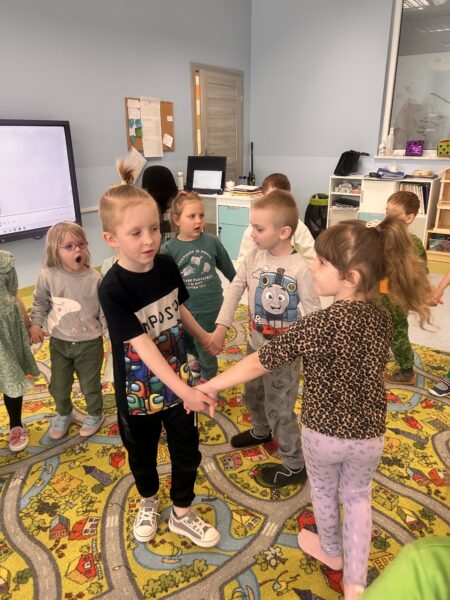 Zamieszanie na polanie, zabawa urodzinowa