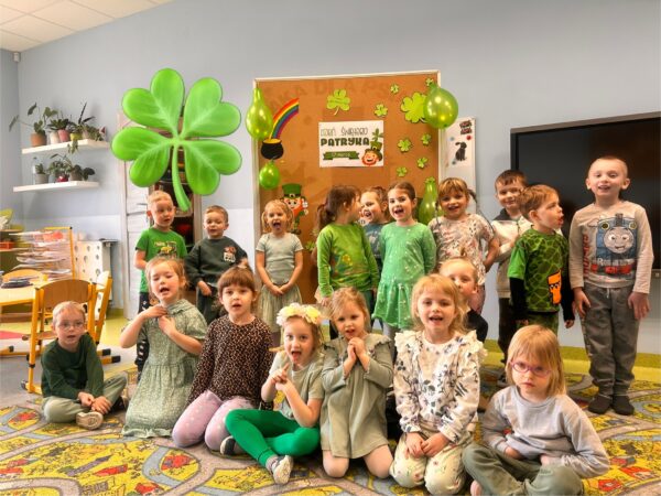 Pszczółki przeniosły świętowanie Dnia św. Patryka również do swojej sali