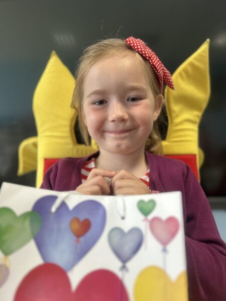 Marcela w dniu urodzin