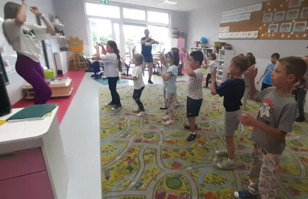 Misie świętują Dzień Dziecka razem ze studentami Akademii Wychowania Fizycznego.