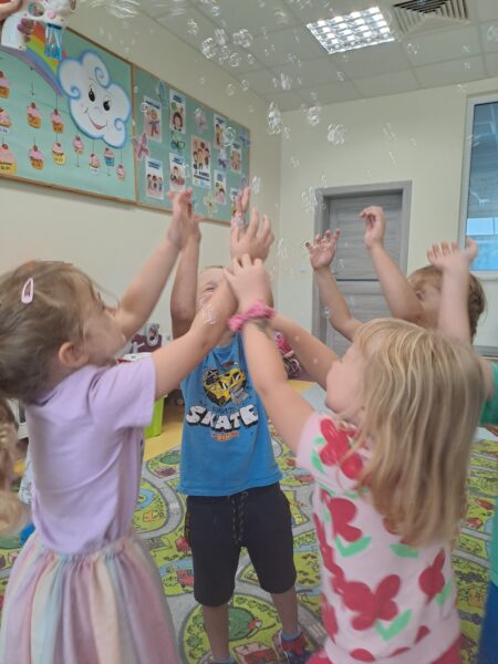 Motylki dbają o higienę.