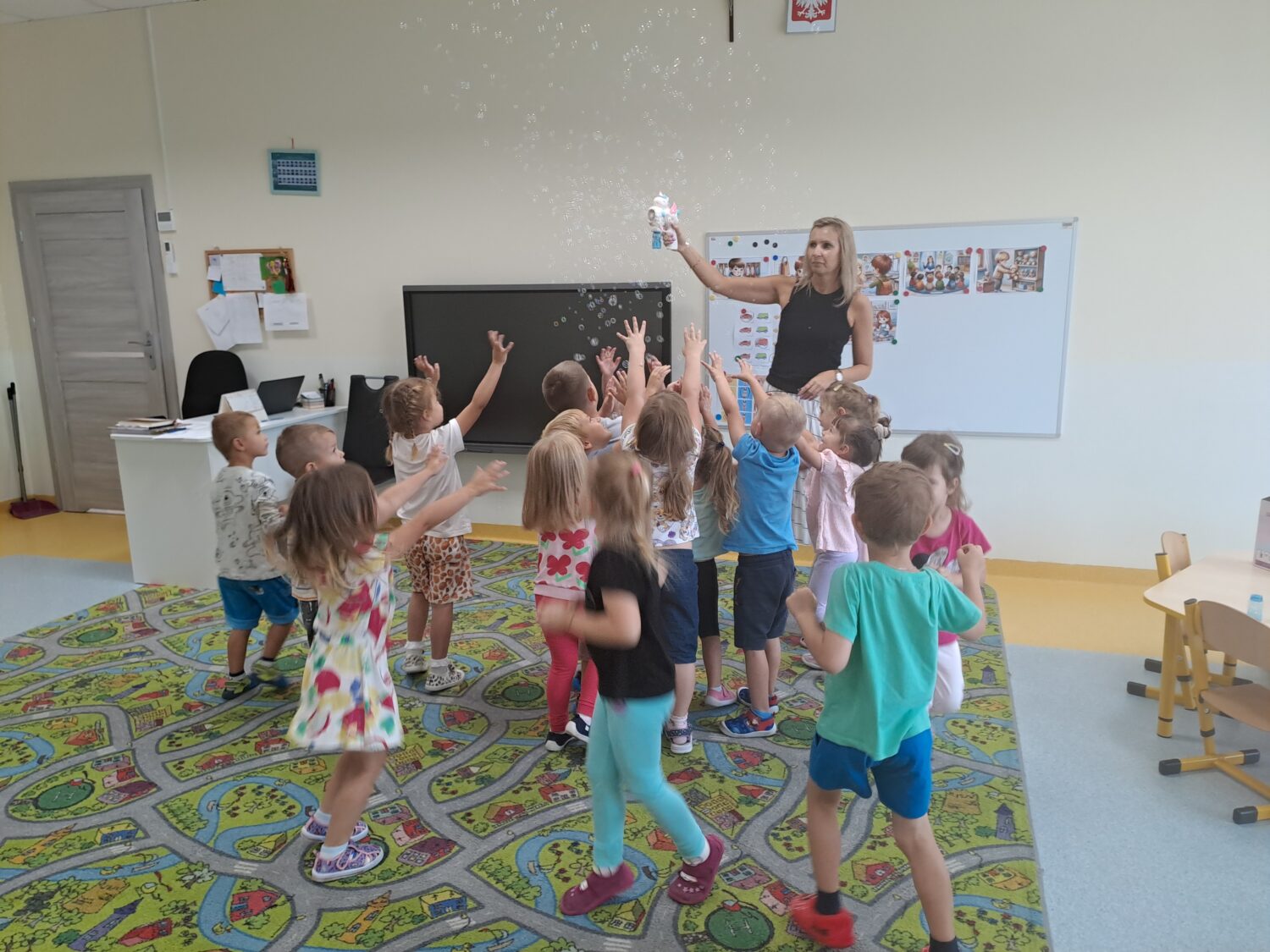 Motylki dbają o higienę.