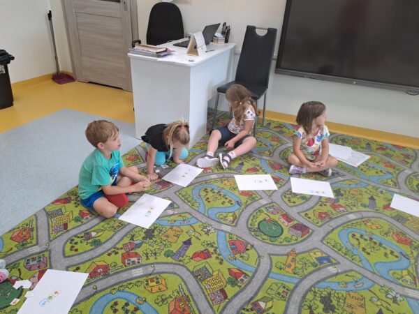 Motylki dbają o higienę.