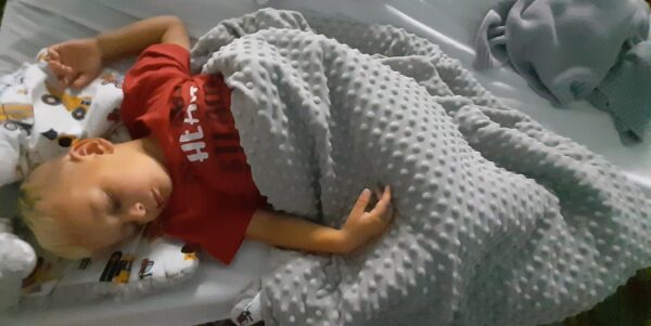 Miś w czasie popołudniowej relaksacji.