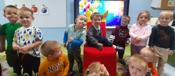 Pamiątkowe zdjęcie z urodzin Franka.