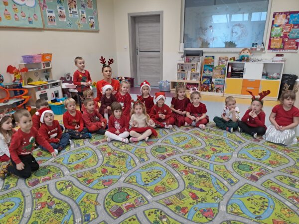 Święty Mikołaj w grupie Motylki