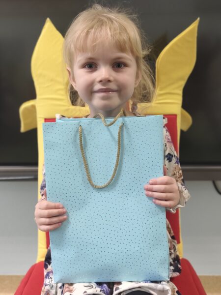 Michasia w dniu urodzin