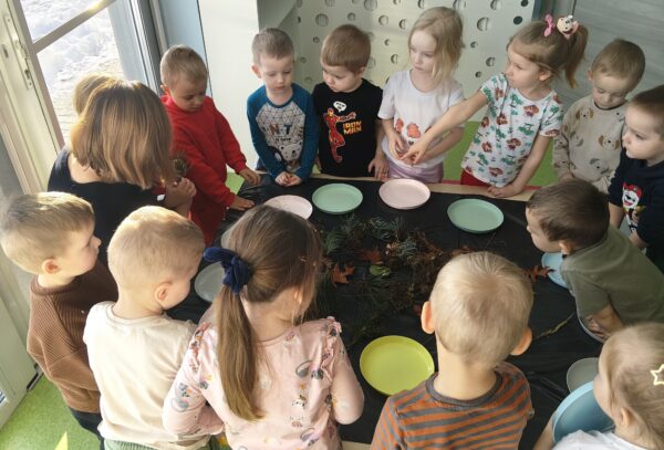 Misie wykonują lodowe pejzaże.