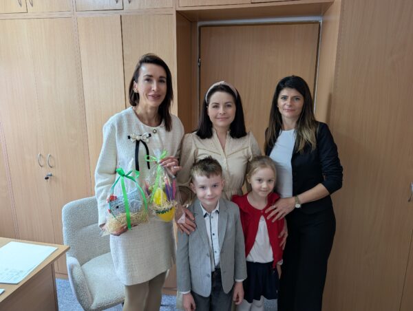 Z życzeniami u Pani Agaty Olichwirowicz, Skarbnik Gminy Biała Podlaska