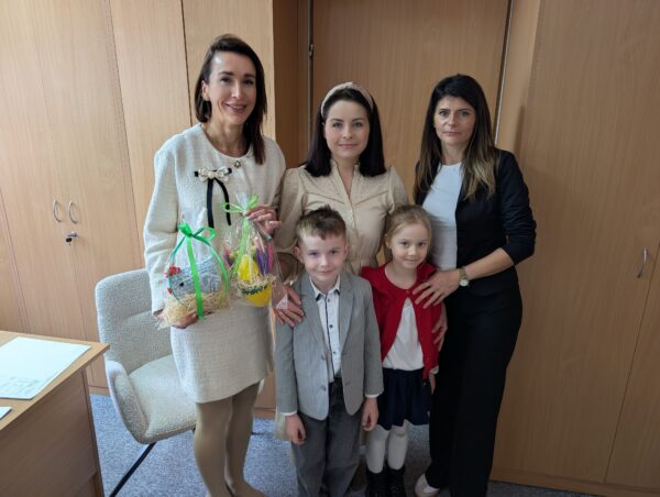 Z życzeniami u Pani Agaty Olichwirowicz, Skarbnik Gminy Biała Podlaska